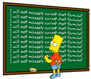 Bart at the blackboard